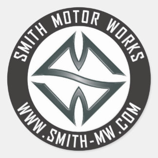 SMW Round Decal Ronde Sticker