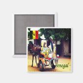 SN003 SENEGAL, Buggy Taxi, Afrika, Fridge Magneet (Voorkant / Achterkant)