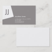 SN Corporate No1 Platinum Grey Visitekaartje (Voorkant / Achterkant)