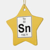 Sn - Tin Keramisch Ornament (Links)