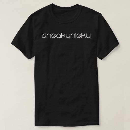 SN Weird Font Pullover (Design voorkant)