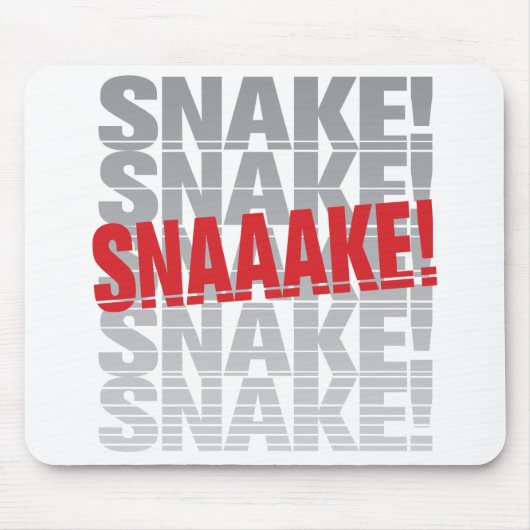 Snaake! Muismat (Voorkant)