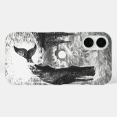  snaarwalvissen, zeedieren Case-Mate iPhone case (Achterkant (horizontaal))