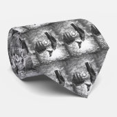  snaarwalvissen, zeedieren stropdas (Opgerold)