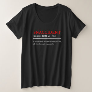 Snaccident - definitie van woordenboek grote maat t-shirt