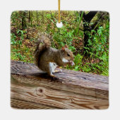 Snack Attack Keramisch Ornament (Achterkant)