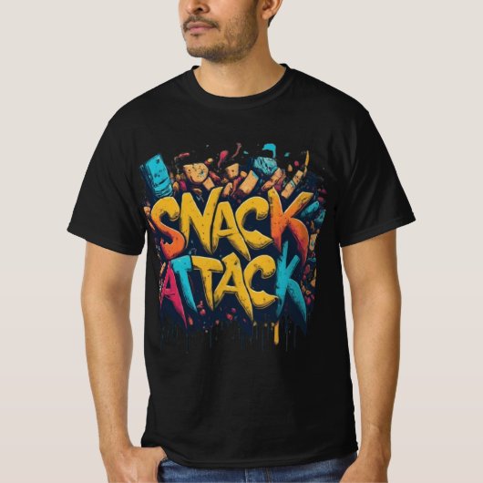 Snack Attack T-shirt (Voorkant)