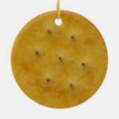 Snack Cracker Keramisch Ornament (Achterkant)