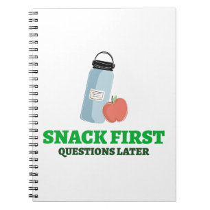 Snack Eerste Vragen Later-School Lunch Break Notitieboek