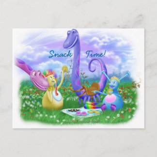 Snack Time. Briefkaart