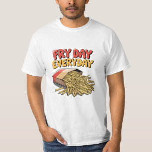 Snack Time Graphics voor Franse Fry Fans T-shirt
