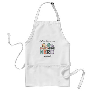 Snack-Time Held | Inclusie Standaard Schort