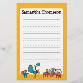 Snack Time Maisy and Friends Preschool Briefpapier