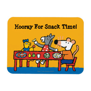 Snack Time Maisy and Friends Preschool Magneet