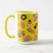 Snack Time Yellow Coffee Mug (Gauche)
