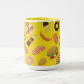 Snack Time Yellow Coffee Mug (Centre)