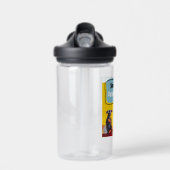 Snacks klaar, drama stabiel waterfles (Voorkant)