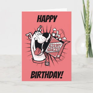 Snacks scooby-Doo Halftone Scooby Kaart