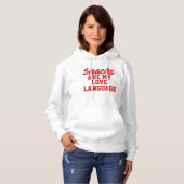 Snacks zijn mijn liefdestaal hoodie (Voorkant volledig)