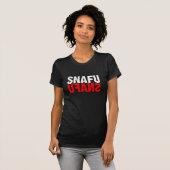 SNAFU (Donker) T-shirt (Voorkant volledig)