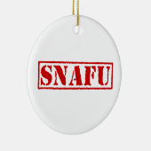 SNAFU KERAMISCH ORNAMENT (Rechts)