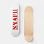 SNAFU SKATEBOARD (Voorkant)