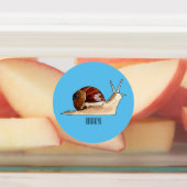 Snagelafbeelding cartoon labels (Aangebracht)