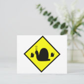 Snagelkruising Briefkaart (Staand voorkant)