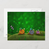 Snagelracisme Briefkaart (Voorkant / Achterkant)