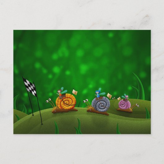 Snagelracisme Briefkaart (Voorkant)