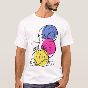 Snagelvijlpalen Mannen bemanning Neck T-Shirt