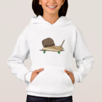 Snail as Skateboard avec Skateboard