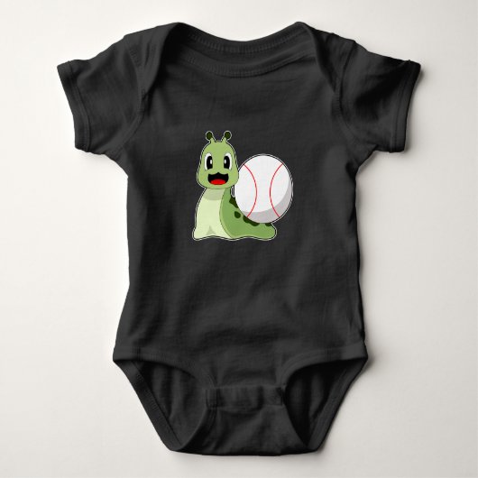 Snail Baseball bat Romper (Voorkant)