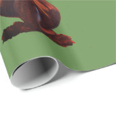Snail Drawing Glossy Wrapping Paper Cadeaupapier (Rol Hoek)
