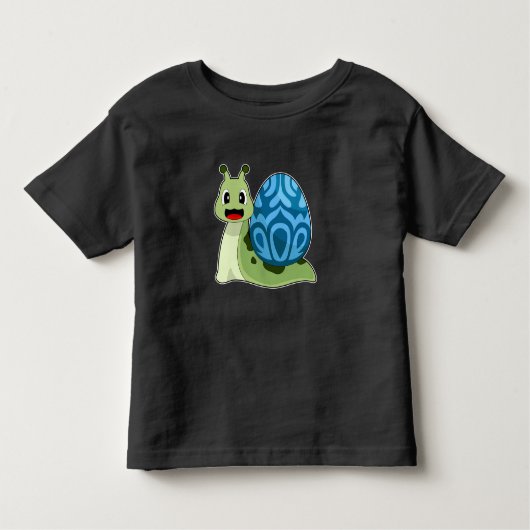 Snail Easter egg Kinder Shirts (Voorkant)