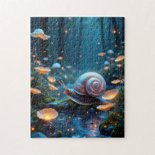 Snail Magische wereld Legpuzzel