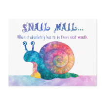 Snail Mail - Briefkaart