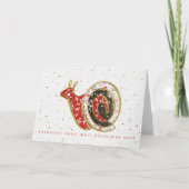 Snail Mail Fun Christmas Card Kaart (Voorkant)