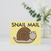 SNAIL MAIL Funny Briefkaarten (Staand voorkant)