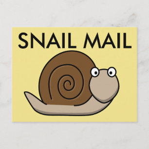SNAIL MAIL Funny Briefkaarten