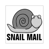 SNAIL MAIL FUNNY RUBBER STAMPS 	RUBBERSTEMPEL (Afrduk)