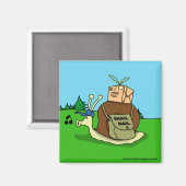 Snail Mail Magnet Magneet (Voorkant / Achterkant)