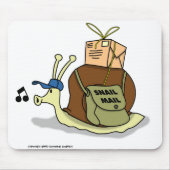 Snail Mail Mousepad Muismat (Voorkant)