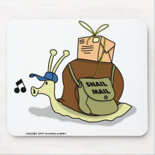 Snail Mail Mousepad Muismat