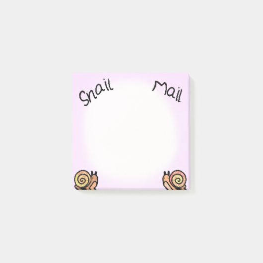 Snail mail post-it® notes (Voorkant)