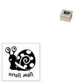 SNAIL MAIL RUBBER STAMP 	RUBBERSTEMPEL (Gestempeld)