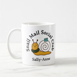 Snail Mail Social Club Gezellige Brieven Schrijver Koffiemok