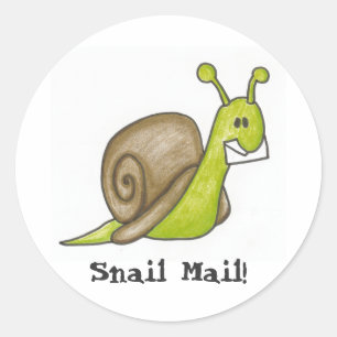 Snail Mail Stickers