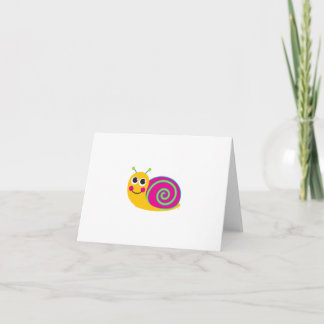 Snail Notecard Kaart