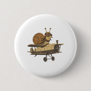 Snail Pilot-knop Ronde Button 5,7 Cm